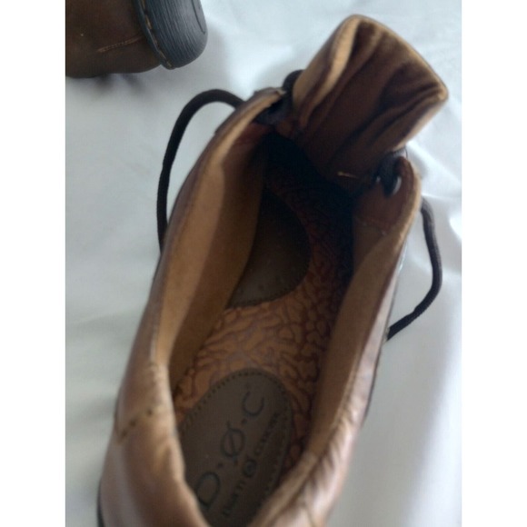 BOC Born Concept Shoes Womens 9 Demore Oxford Brown Leather Lace Up C96123 Y2K - Picture 8 of 11